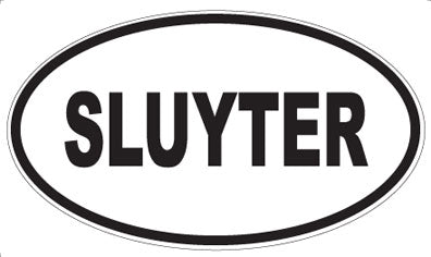 SLUYTER - Oval Magnet