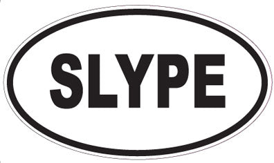 SLYPE - Oval Magnet