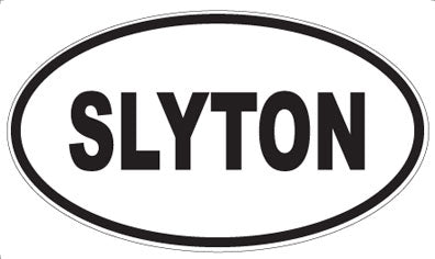 SLYTON - Oval Magnet