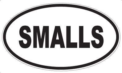 SMALLS - Oval Magnet