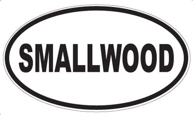 SMALLWOOD - Oval Magnet