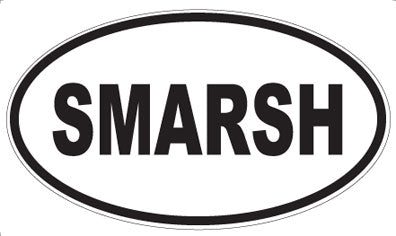 SMARSH - Oval Sticker