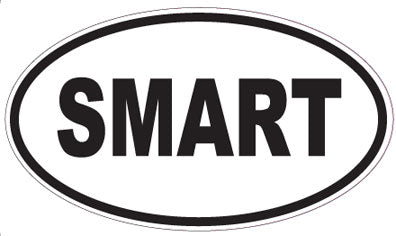 SMART - Oval Sticker