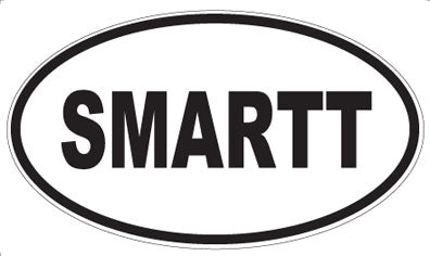 SMARTT - Oval Sticker