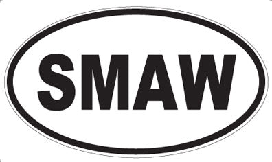 SMAW - Oval Magnet