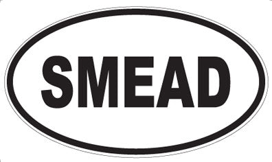 SMEAD - Oval Sticker