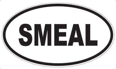 SMEAL - Oval Magnet