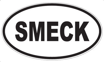 SMECK - Oval Magnet