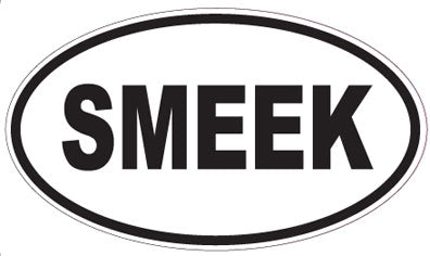 SMEEK - Oval Magnet