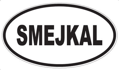 SMEJKAL - Oval Magnet