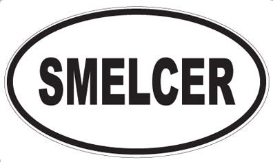 SMELCER - Oval Magnet