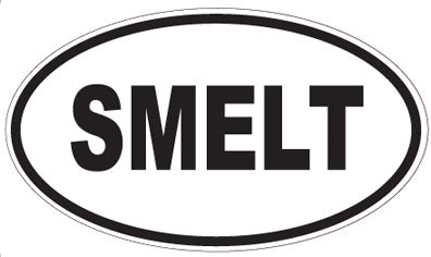 SMELT - Oval Magnet