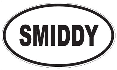 SMIDDY - Oval Magnet