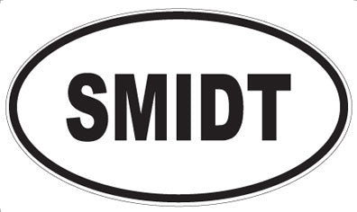 SMIDT - Oval Magnet