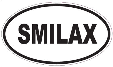 SMILAX - Oval Sticker