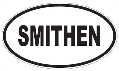 SMITHEN - Oval Sticker