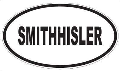 SMITHHISLER - Oval Sticker