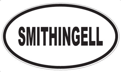 SMITHINGELL - Oval Sticker