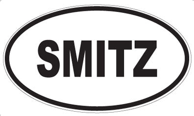 SMITZ - Oval Magnet