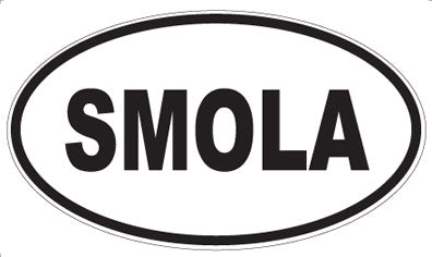 SMOLA - Oval Magnet