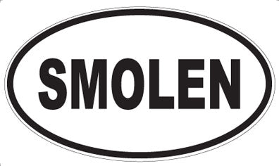 SMOLEN - Oval Sticker
