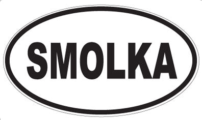 SMOLKA - Oval Sticker