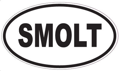 SMOLT - Oval Sticker