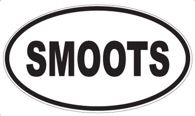 SMOOTS - Oval Sticker