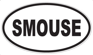SMOUSE - Oval Magnet