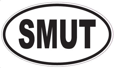 SMUT - Oval Sticker