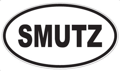 SMUTZ - Oval Magnet