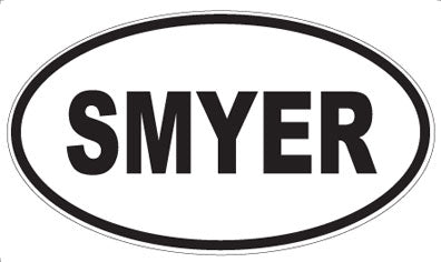 SMYER - Oval Magnet
