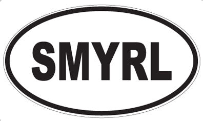 SMYRL - Oval Sticker