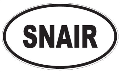 SNAIR - Oval Magnet