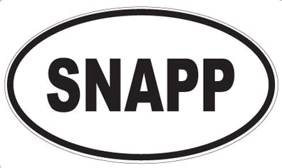SNAPP - Oval Magnet