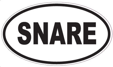 SNARE - Oval Magnet