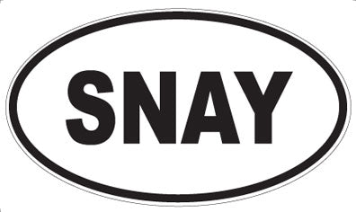 SNAY - Oval Magnet