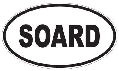 SOARD - Oval Sticker