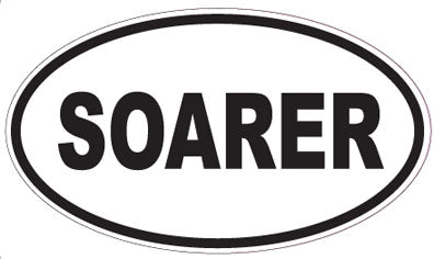SOARER - Oval Sticker