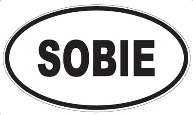 SOBIE - Oval Sticker