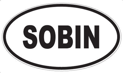 SOBIN - Oval Magnet