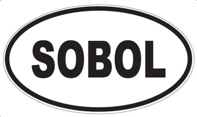SOBOL - Oval Magnet