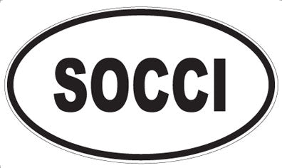SOCCI - Oval Magnet