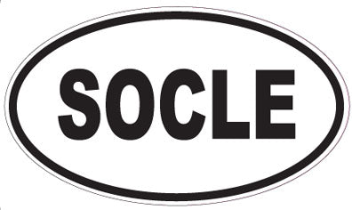 SOCLE - Oval Magnet