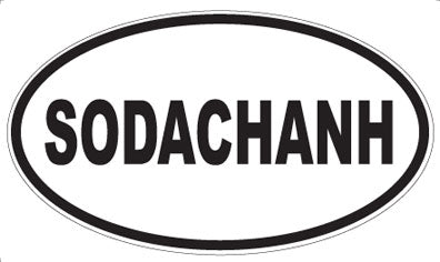 SODACHANH - Oval Magnet