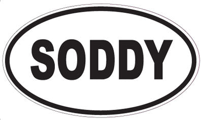 SODDY - Oval Magnet