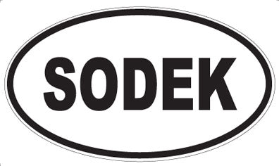 SODEK - Oval Magnet