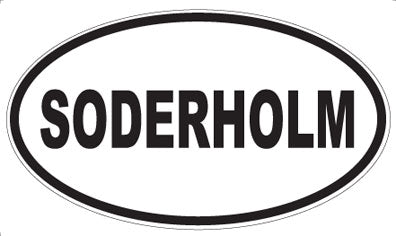 SODERHOLM - Oval Magnet