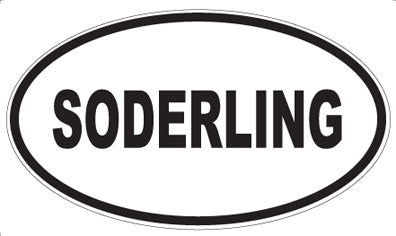 SODERLING - Oval Magnet