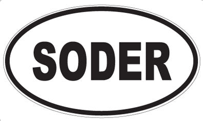 SODER - Oval Magnet